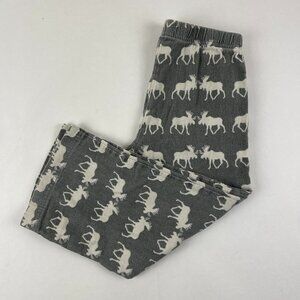 Baby & Child Restoration Hardware Pajama Pants Kids Size 4 Years Gray Moose
